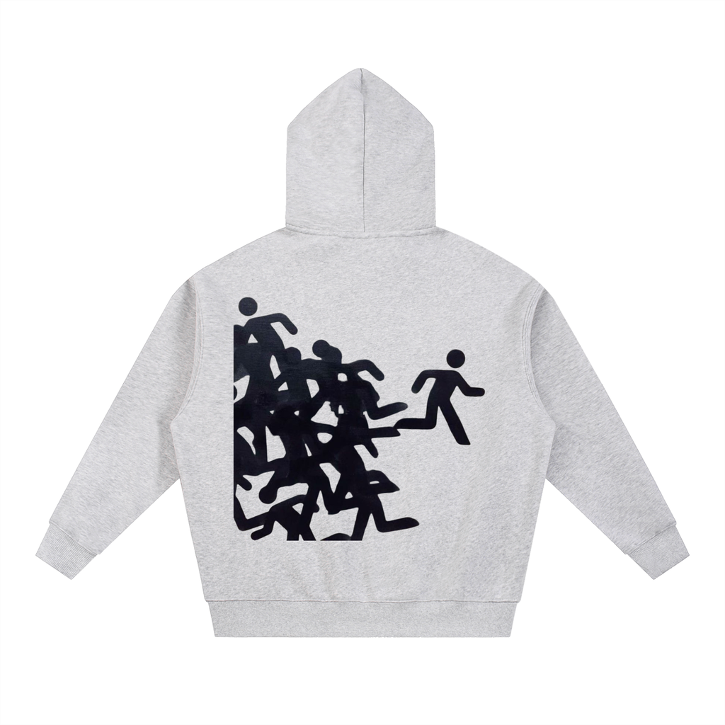 Essential Oversized Fleece Boxy Hoodie