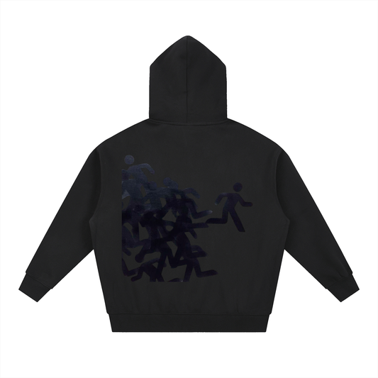 Oversized Fleece Hoodie - Premium Boxy Fit Streetwear | ECLIPSE