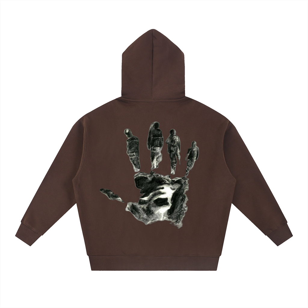 Essential Oversized Fleece Boxy Hoodie