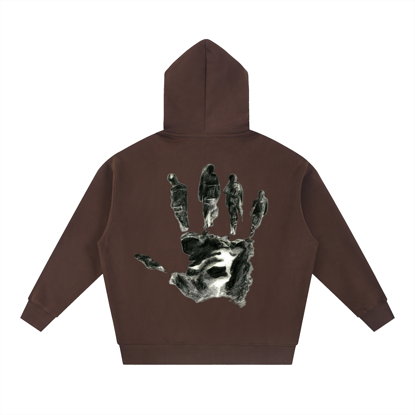 Essential Oversized Fleece Boxy Hoodie