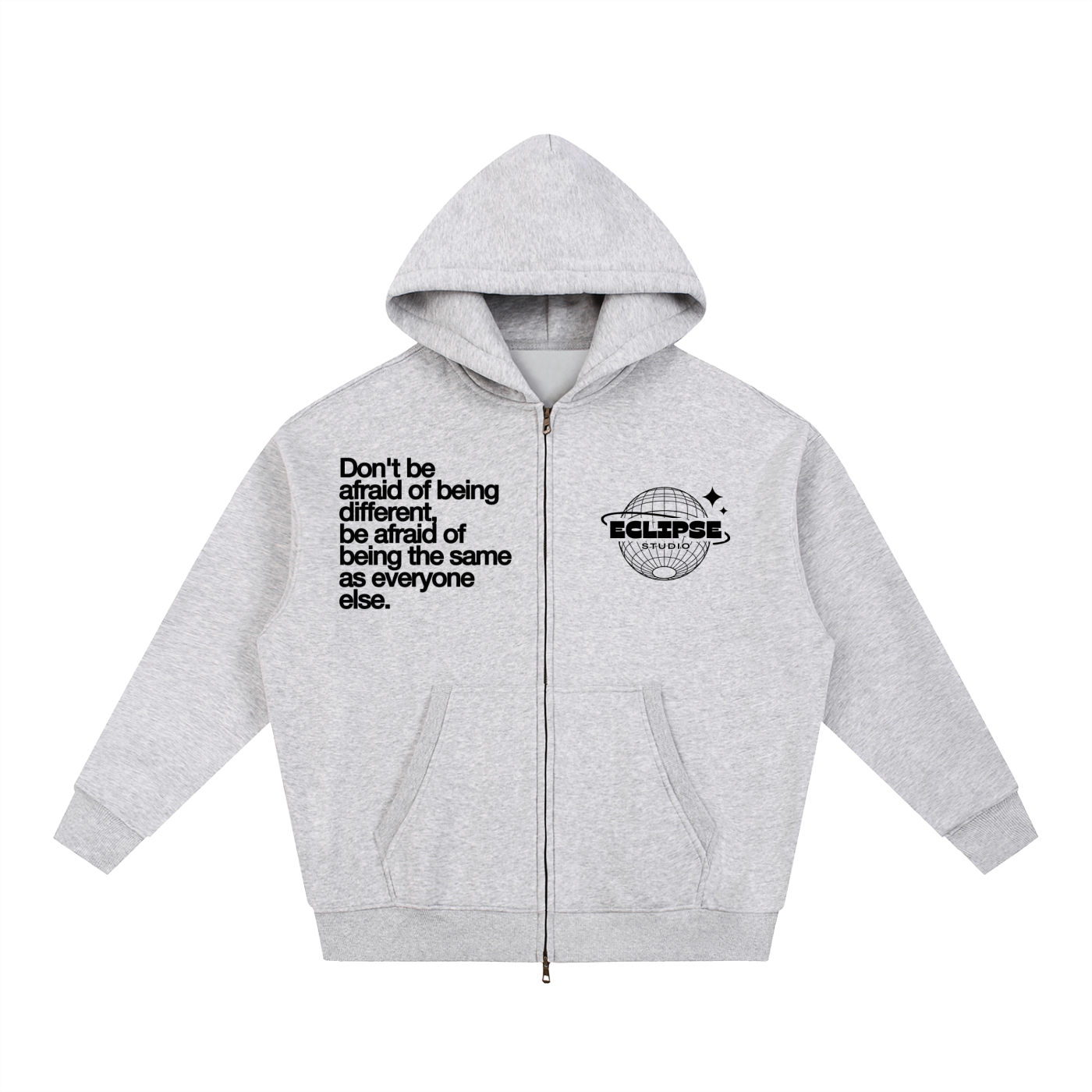 Essential Oversized Fleece Boxy Hoodie