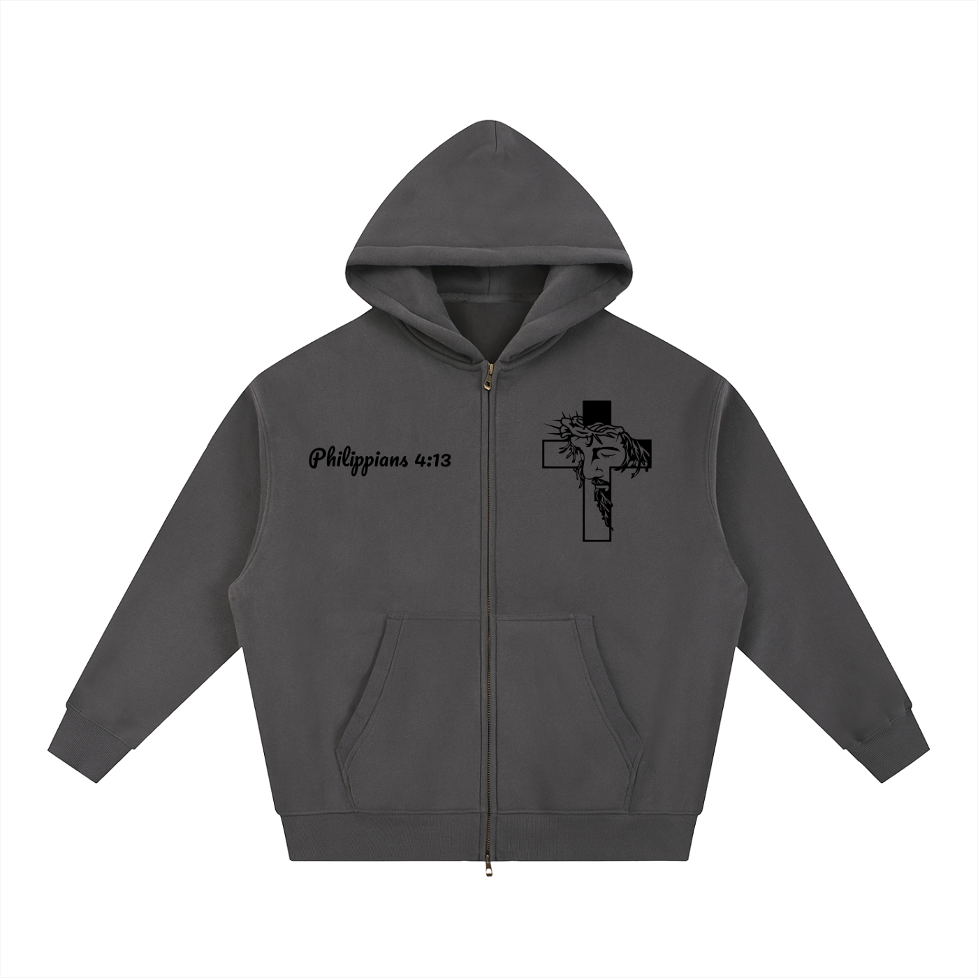 Essential Oversized Fleece Boxy Hoodie