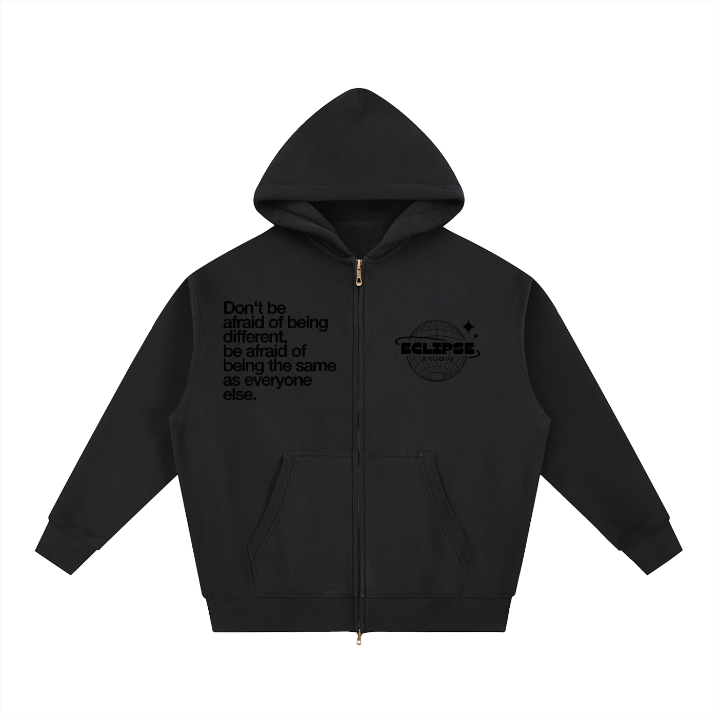 Essential Oversized Fleece Boxy Hoodie