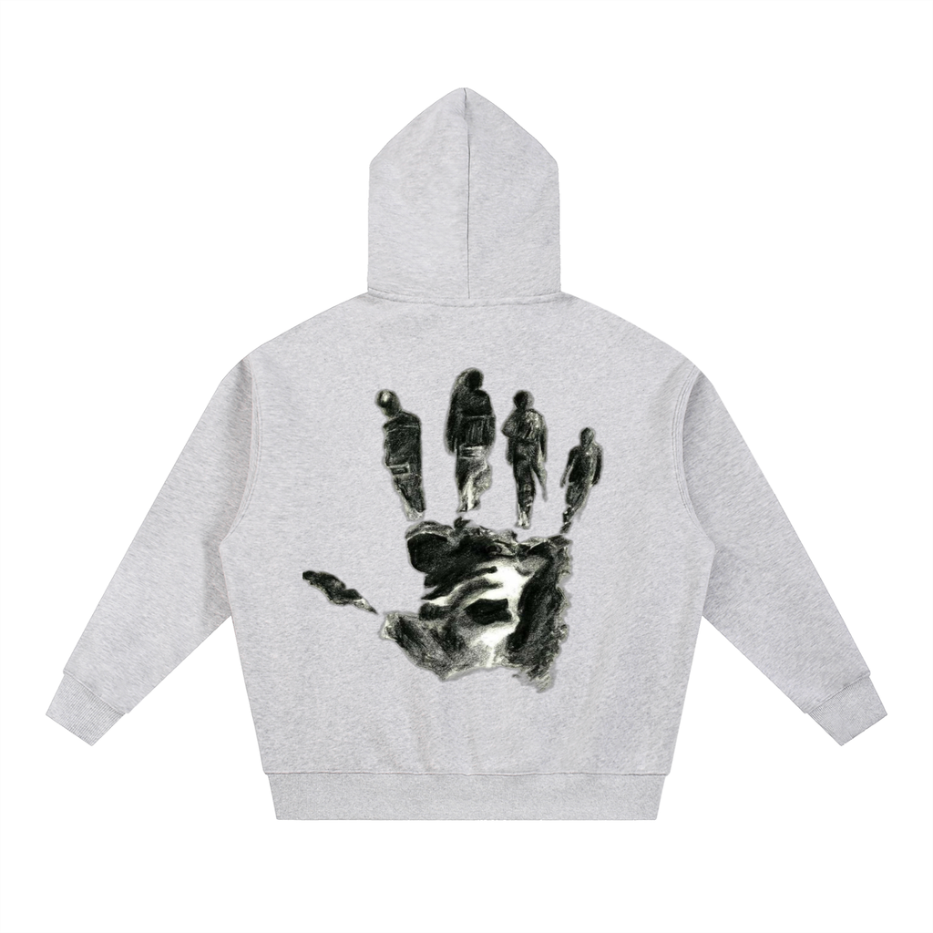 Essential Oversized Fleece Boxy Hoodie