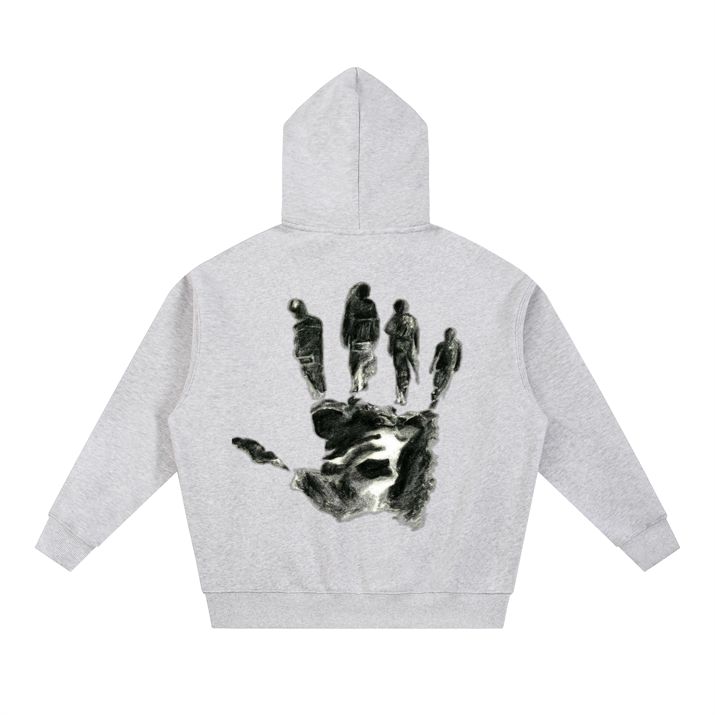 Essential Oversized Fleece Boxy Hoodie