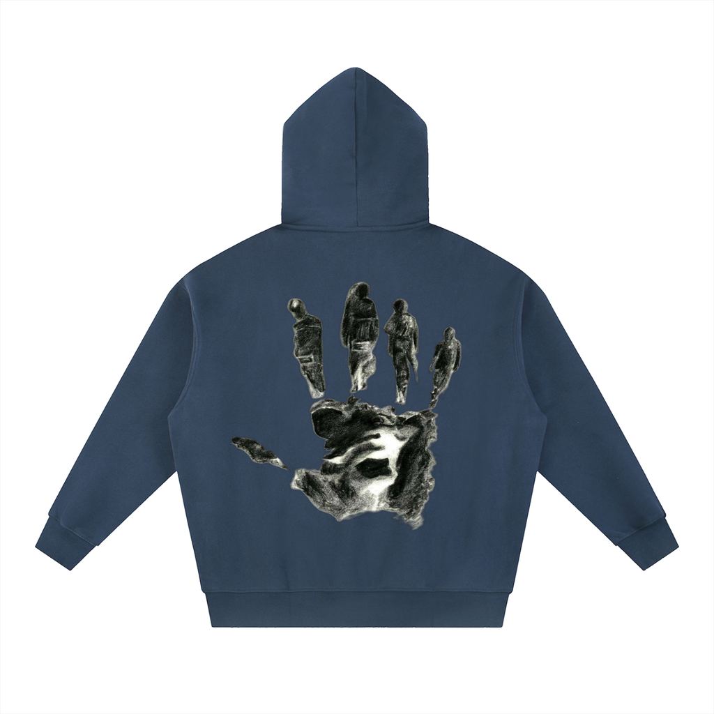 Essential Oversized Fleece Boxy Hoodie