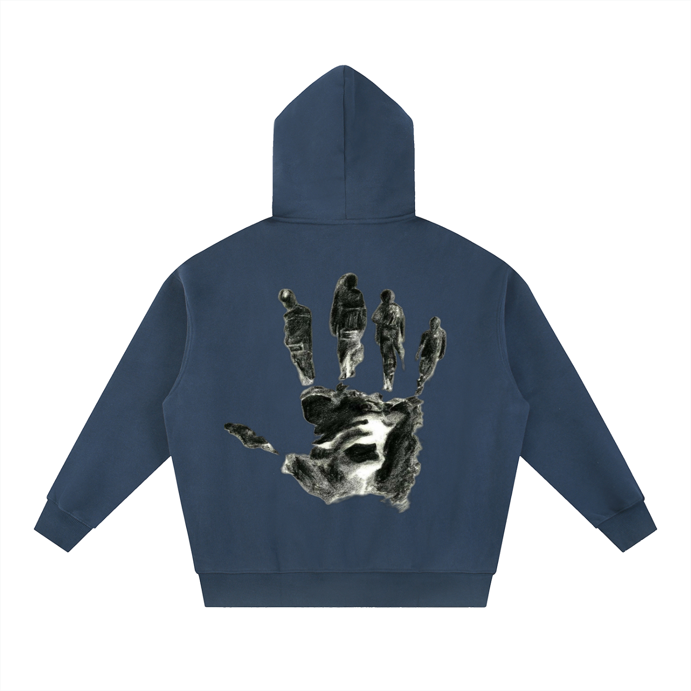 Essential Oversized Fleece Boxy Hoodie