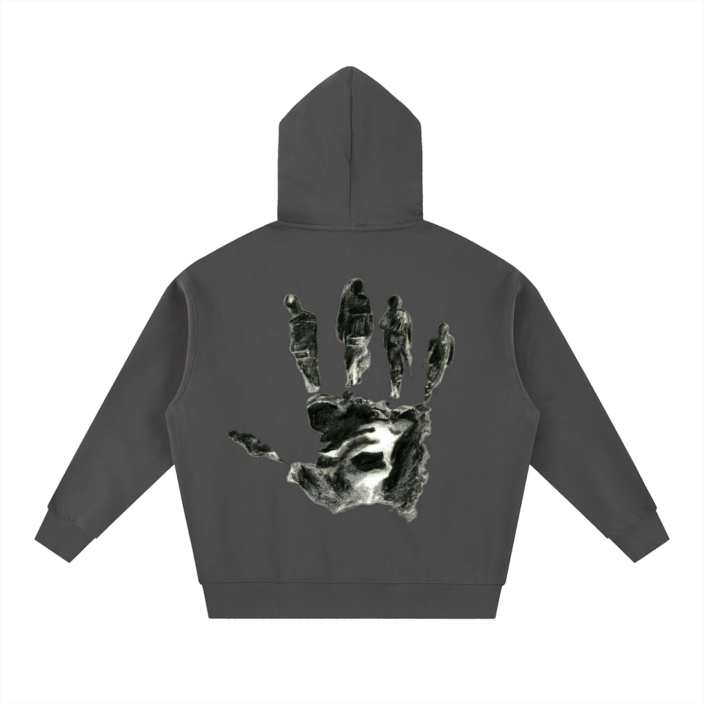 Essential Oversized Fleece Boxy Hoodie