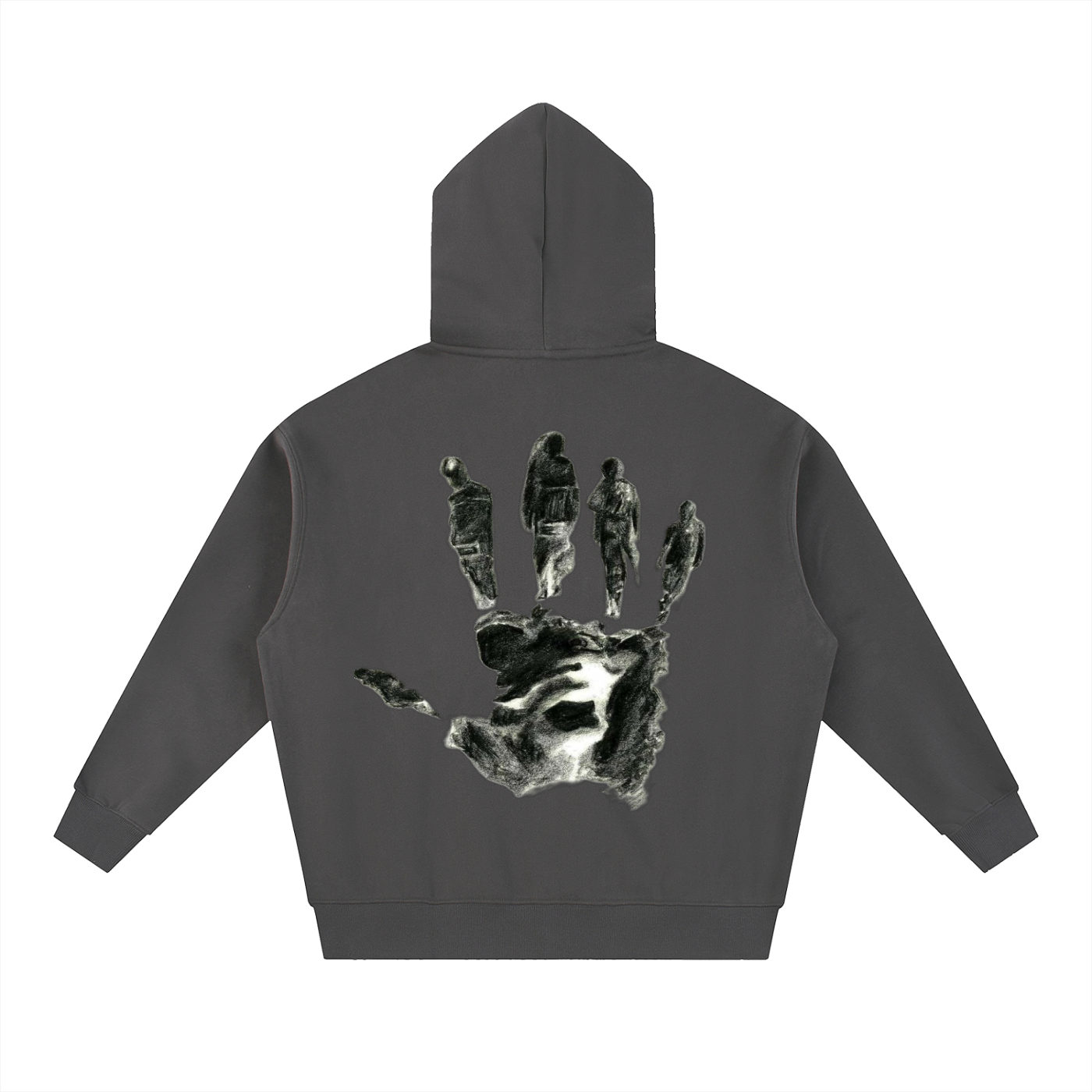 Essential Oversized Fleece Boxy Hoodie