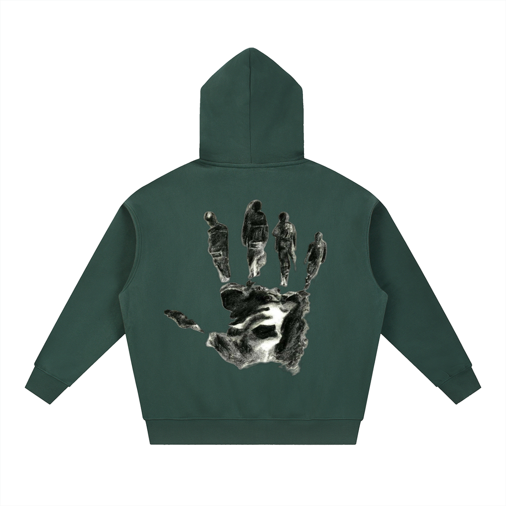 Essential Oversized Fleece Boxy Hoodie